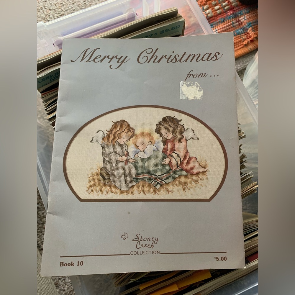 MERRY CHRISTMAS FROM...--Stoney Creek # 10--Counted Cross Stitch Pattern